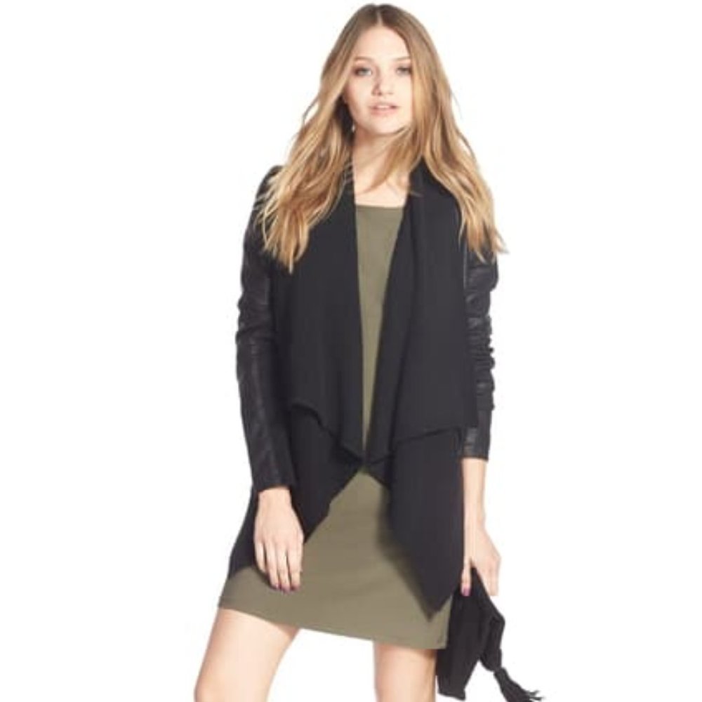 BLANKNYC Women's Open Moto Jacket Size S